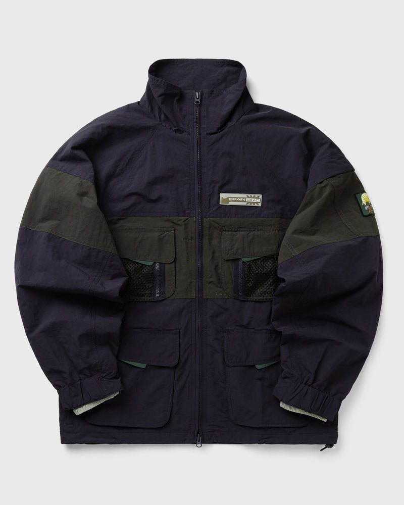 Brain Dead Paneled SNOW Jacket blue