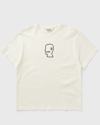 Brain Dead Heavyweight 3D Embroidery Logohead TEE beige