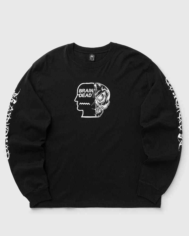 Brain Dead Skull MECH LONG Sleeve black