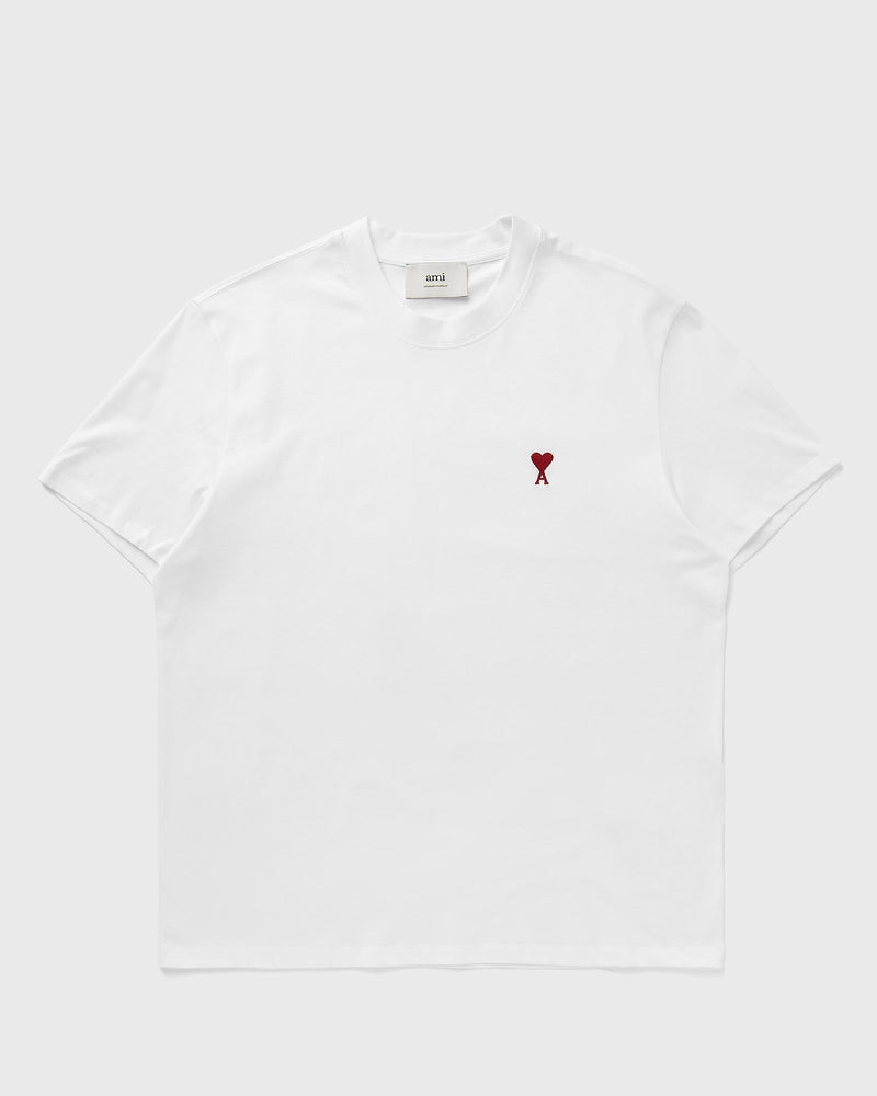 Ami Paris Classic Red Tee White