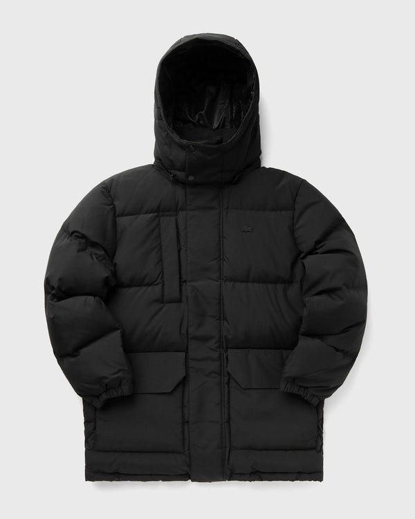 Lacoste WATER-REPELLENT PUFFER JACKET black