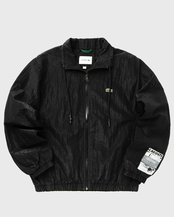 Lacoste Cropped Track Jacket black