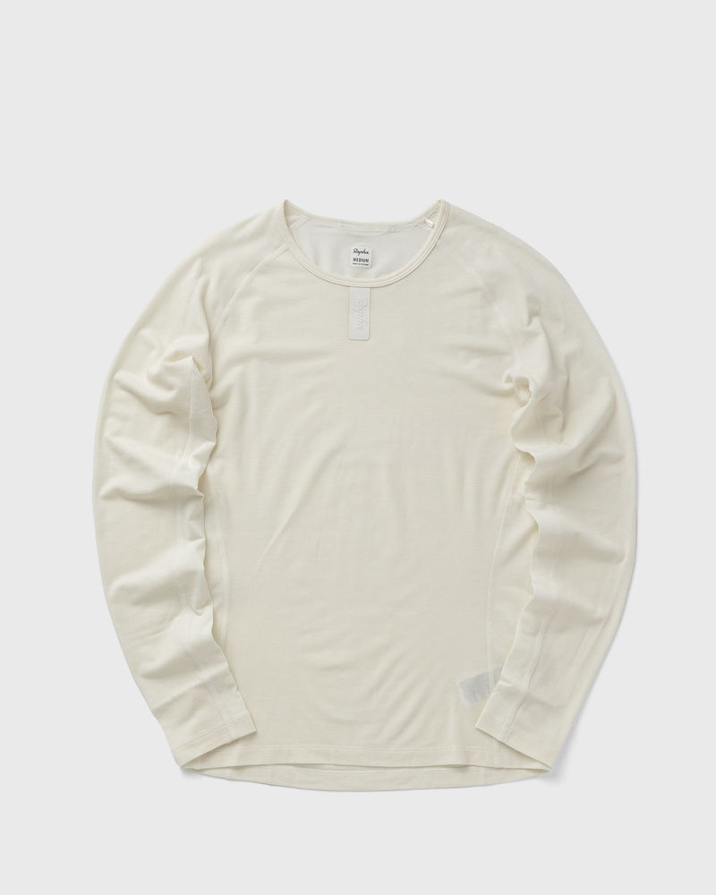 Rapha Merino Base Layer - Long Sleeve white