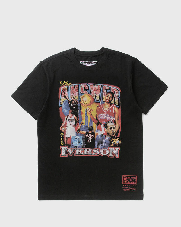 Mitchell & Ness NBA BOOTLEG TEE PHILADELPHIA 76ERS ALLEN IVERSON black