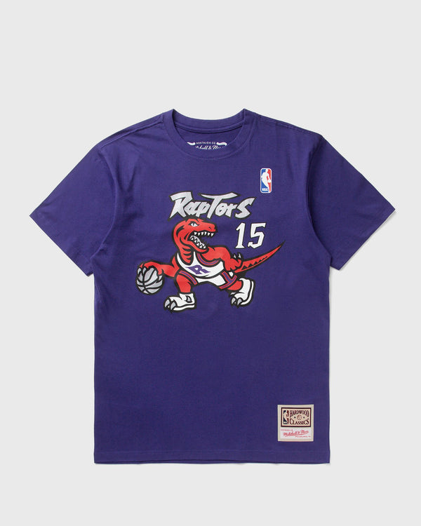 Mitchell & Ness NBA N&N TEE TORONTO RAPTORS VINCE CARTER purple