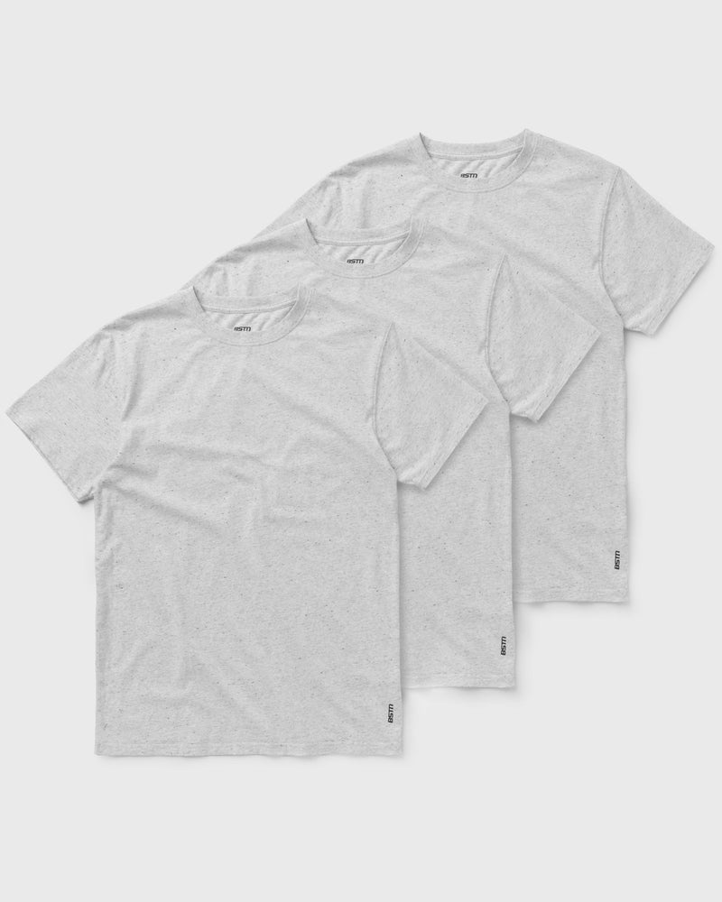BSTN Brand BSTN Premium 3-Pack Tees grey