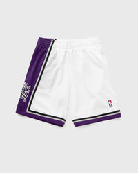 Mitchell & Ness NBA White Shorts Sacramento Kings 2001