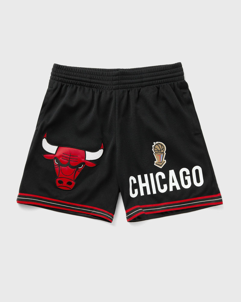 Mitchell & Ness NBA TEAM ORIGINS 7IN MESH SHORTS VINTAGE LOGO CHICAGO BULLS black