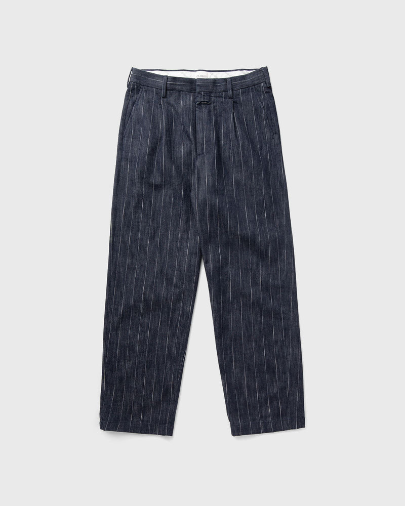 closed BLOMBERG WIDE PANT blue