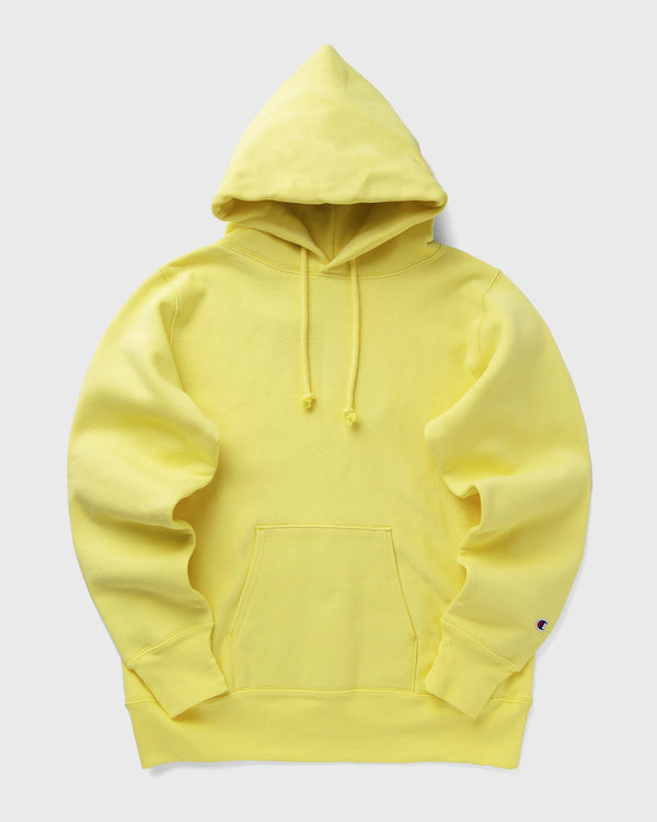 Champion Hooded Sweatshirt Made in USA yellow