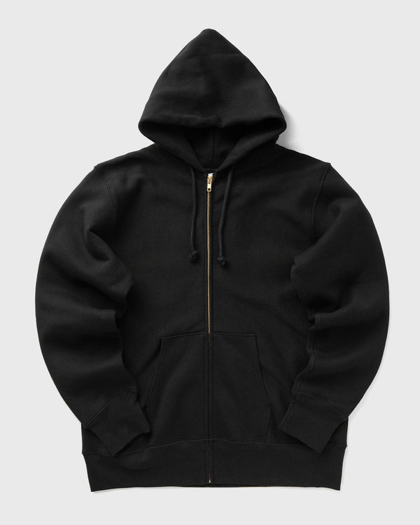 Champion Full Zip Hoodie Sweatshirt Made in USA black