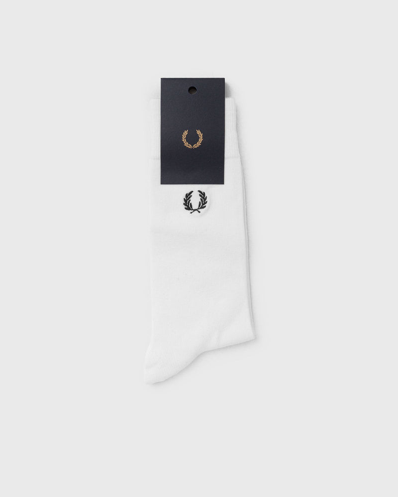 Fred Perry CLASSIC LAUREL WREATH SOCK white