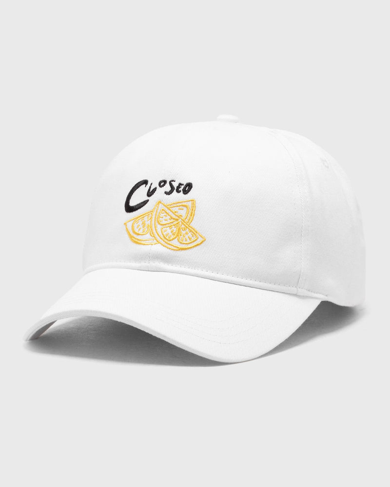 closed CAP white