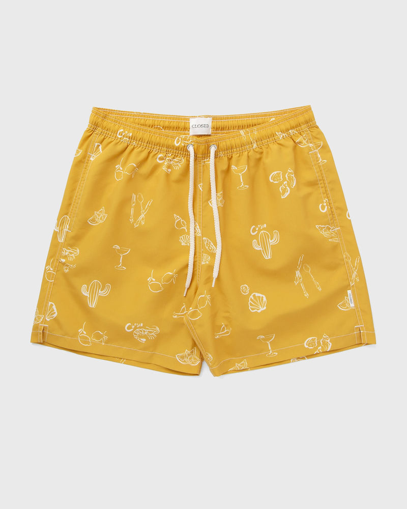 closed SWIM SHORTS yellow