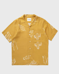 Closed Short Sleeved Shirt yellow