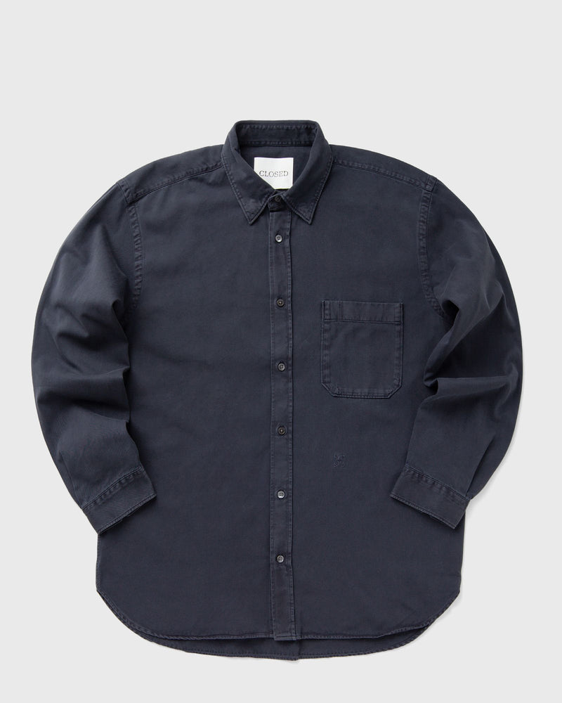 closed FORMAL ARMY SHIRT blue