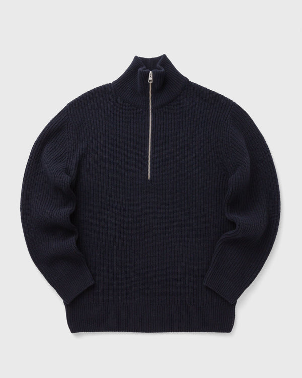 closed ZIPPED JUMPER blue
