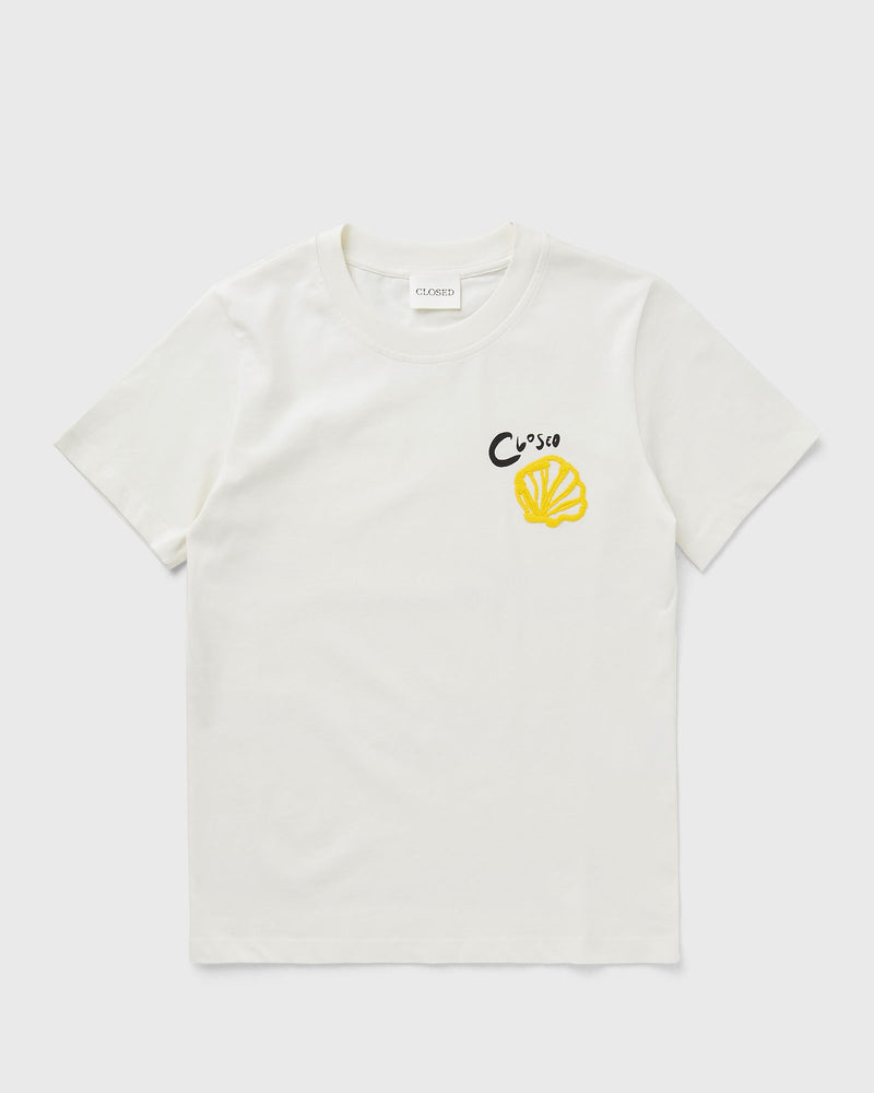 closed EMBROIDERED TEE beige