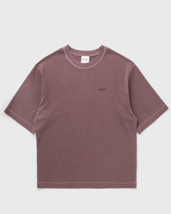 closed RELAXED TEE red