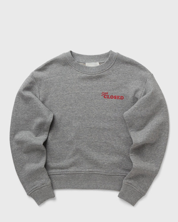 closed PRINTED SWEATSHIRT grey