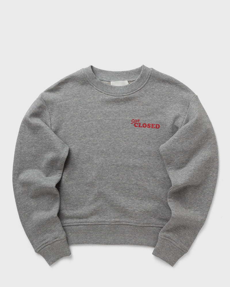 closed PRINTED SWEATSHIRT grey