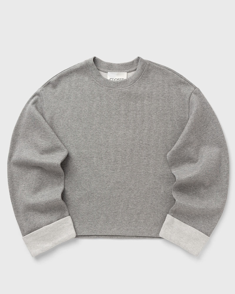 closed TURN-UP LONGSLEEVE grey