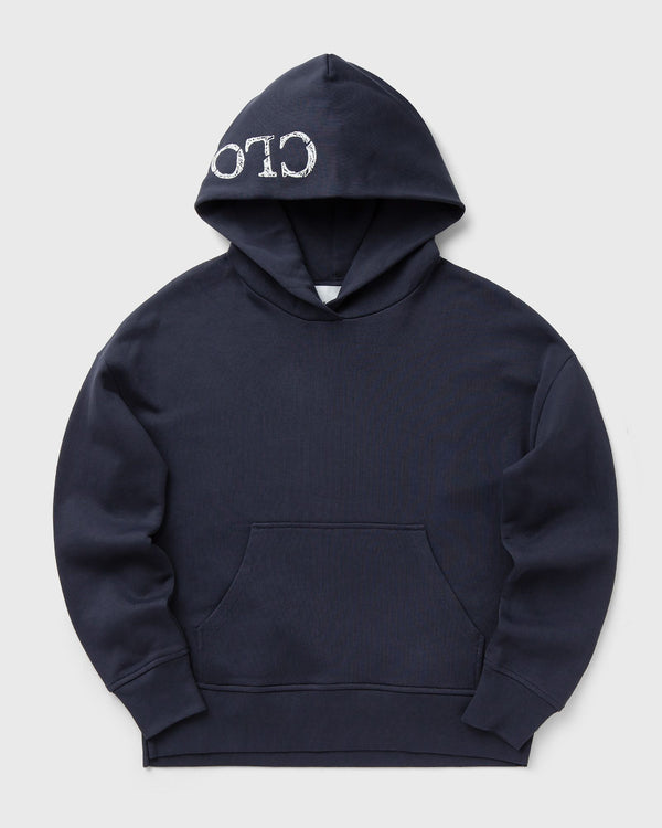 closed LOGO HOODIE blue