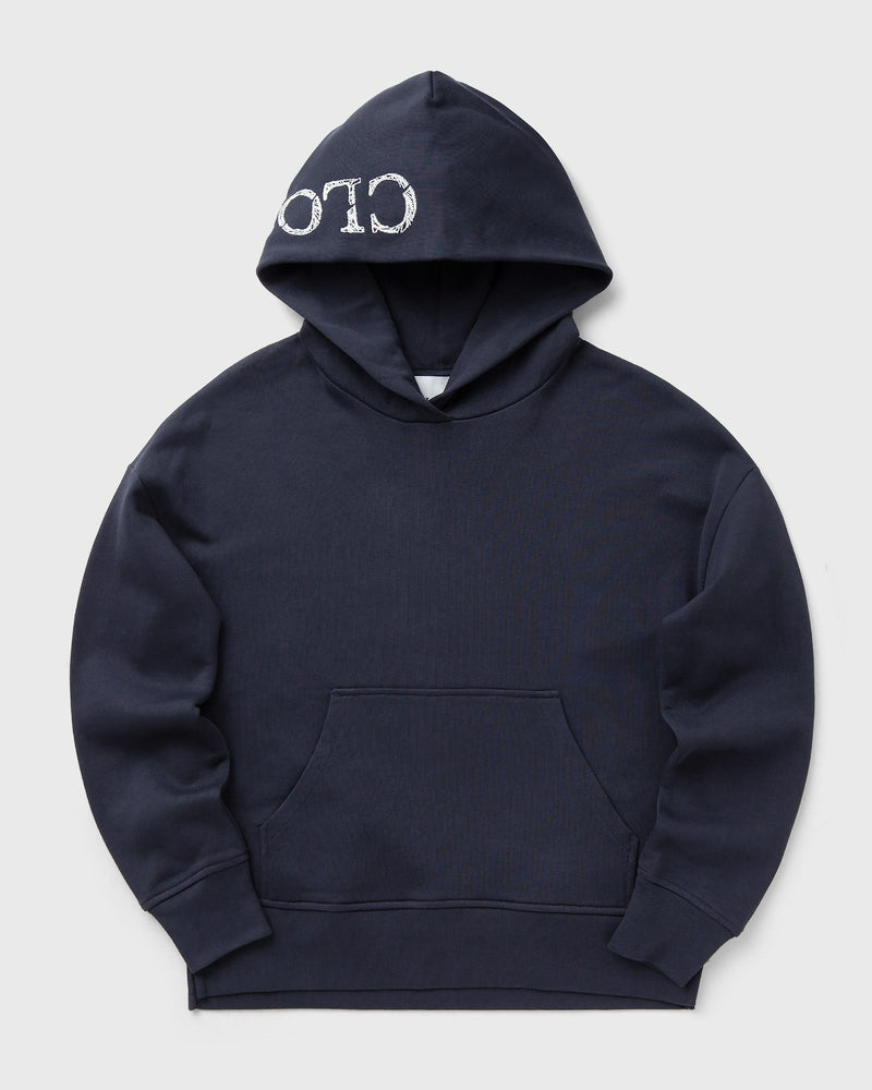 closed LOGO HOODIE blue