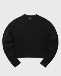 Closed CREW NECK Cropped black