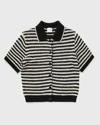 Closed Cardigan Short Sleeve black