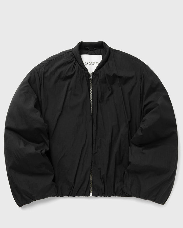 closed PADDED BLOUSON black