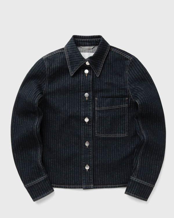 closed SLIM JACKET blue