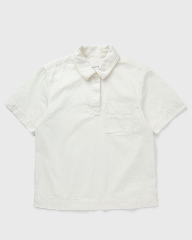 Lacoste Woven Shirt White