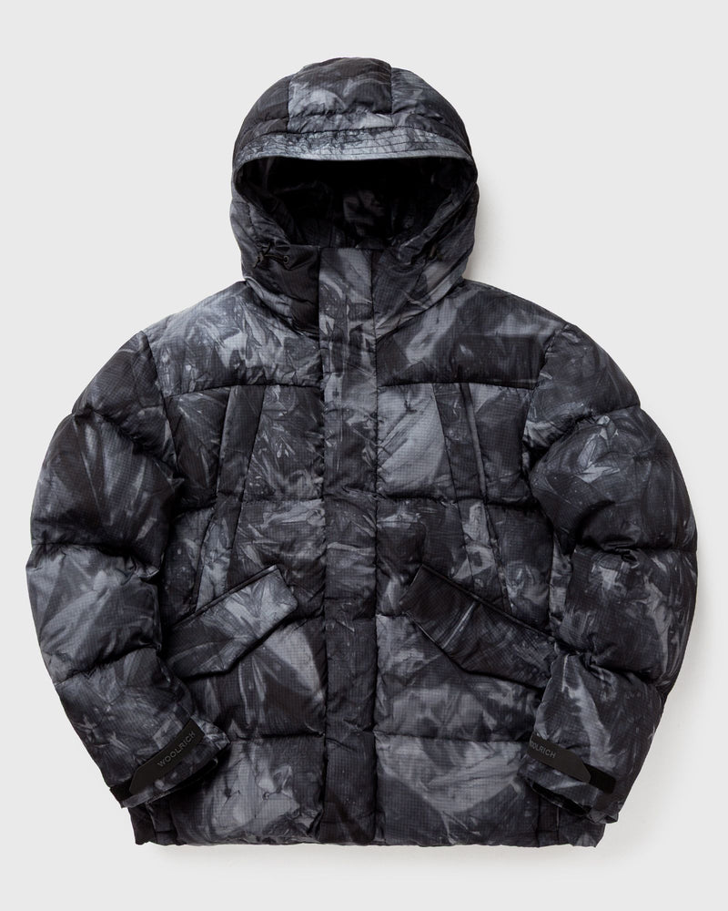 Woolrich Black Label - TIE DYE DOWN MID Length Puffa