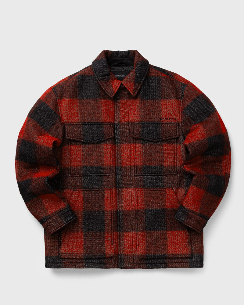 Woolrich Black Label - Reflective Buffalo Check WORK Jacket red