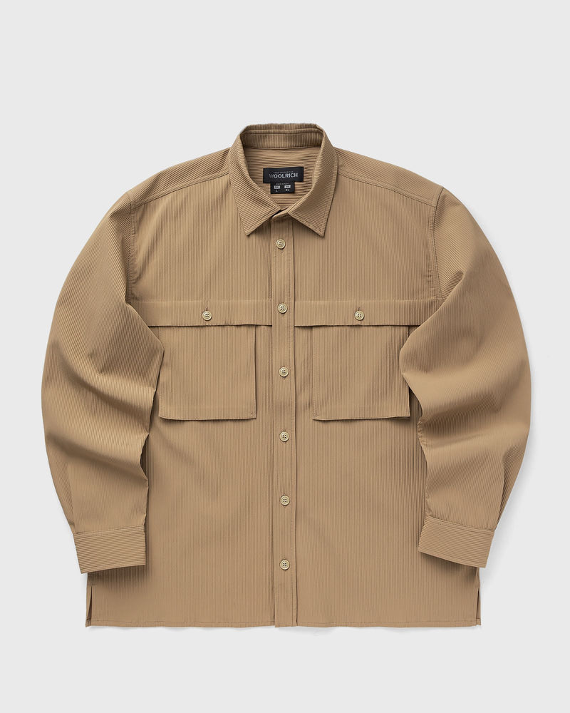WOOLRICH CORD SHACKET beige