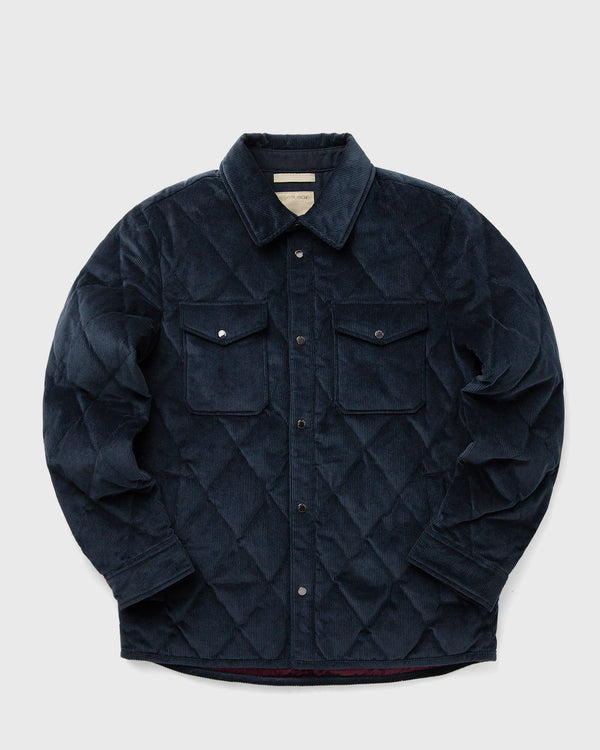 WOOLRICH CORDUROY ALASKAN SHIRT JACKET blue