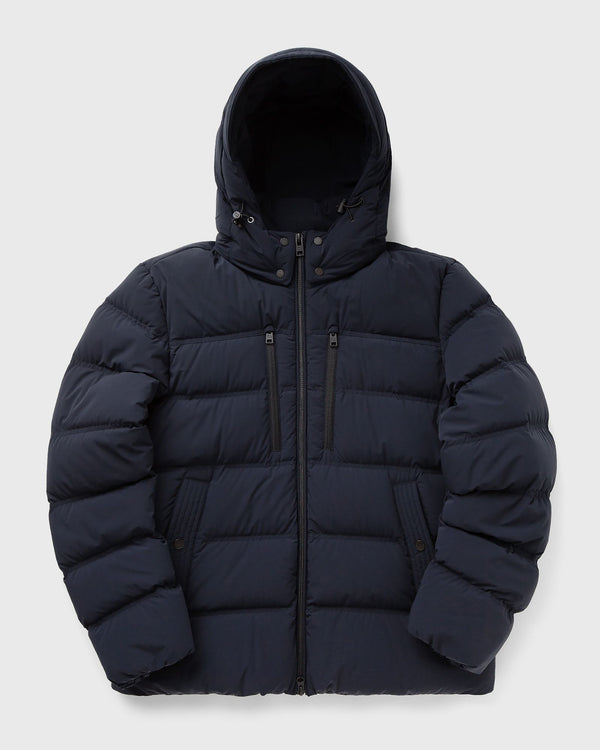WOOLRICH MATT STRETCH PUFFER JACKET blue