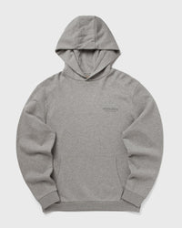 Woolrich Macro Logo Hoodie Grey