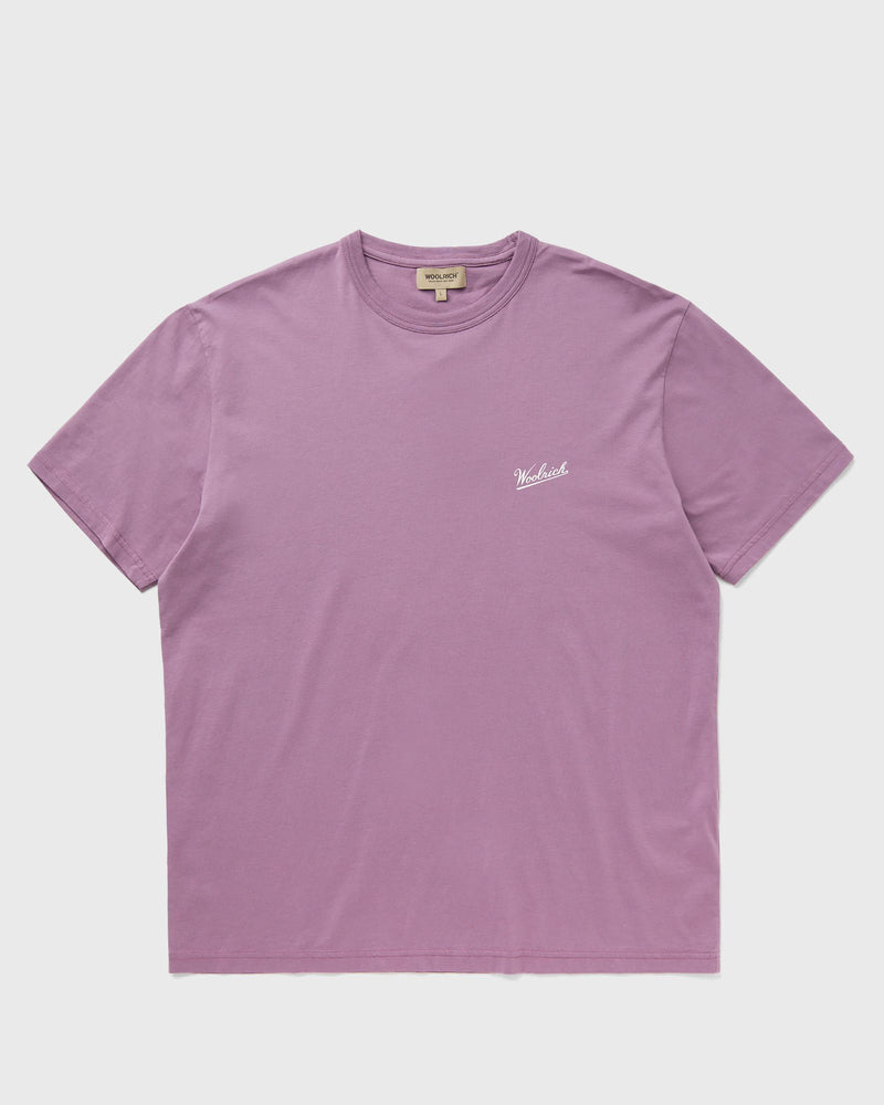 WOOLRICH LOGO TEE pink
