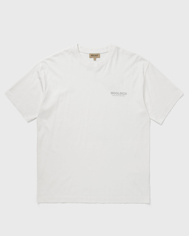 Woolrich Cotton Graphic Tee White