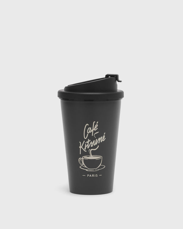 Maison Kitsune CAF KITSUN COFFEE CUP TUMBLER grey