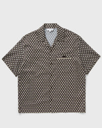 Lacoste Relaxed Fit Short Sleeved Shirt Brown