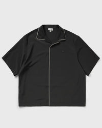 Lacoste Relaxed Fit Short Sleeved Wool Shirt Grey