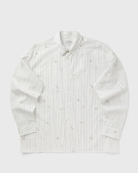 Lacoste Relaxed Fit Embroidered Cotton Shirt White