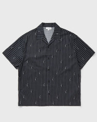 Lacoste Relaxed Fit Print Twill Shirt Black