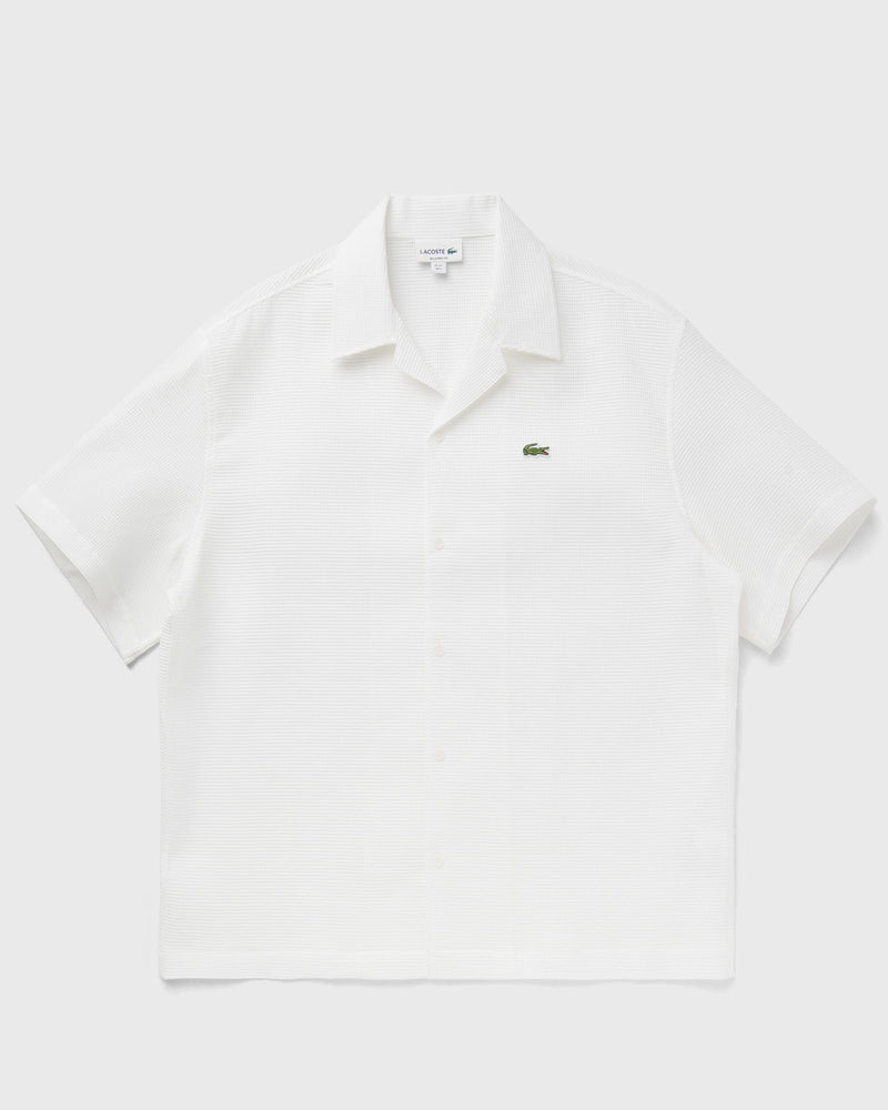 Lacoste CHEMISE CASUAL MANCHES CO white