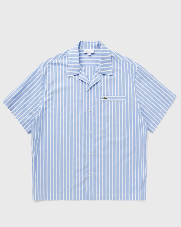 Lacoste CHEMISE CASUAL MANCHES CO blue|white