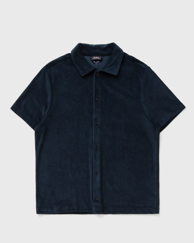 A.P.C. NICOLO - GOTS SHIRT blue