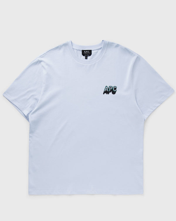 A.P.C. 70'S H - GOTS TEE blue